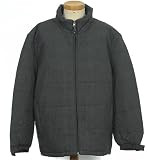 LOUIS CHAVLON 大きいサイズ メンズ / 2L 3L 4L 5L コアブリット 中綿 スタンド ブルゾン 静電気抑制 (GRAY)