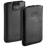 yayago t-case Tasche aus echtem Leder und neuem Verschlussmechanismus f�r Nokia Lumia 610 / Nokia Lumia 800 /Motorola Razr i (XT890) / Razr M und viele weitere Modellevon "t-case"