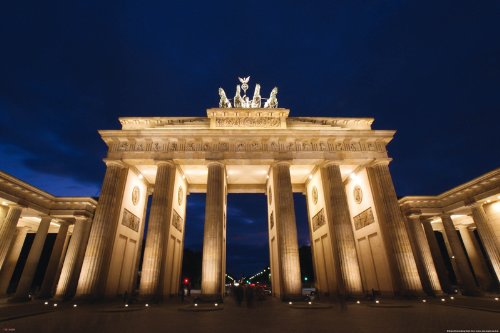 Empire 379283 Berlin - Brandenburger Tor - Nacht - St&auml;dte-Poster Berlin Brandenburger Tor  Preisvergleich