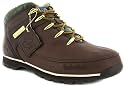 Timberland "Euro Sprint" Mens Leather Hiking / Walking Boots - Chocolate / Olive
