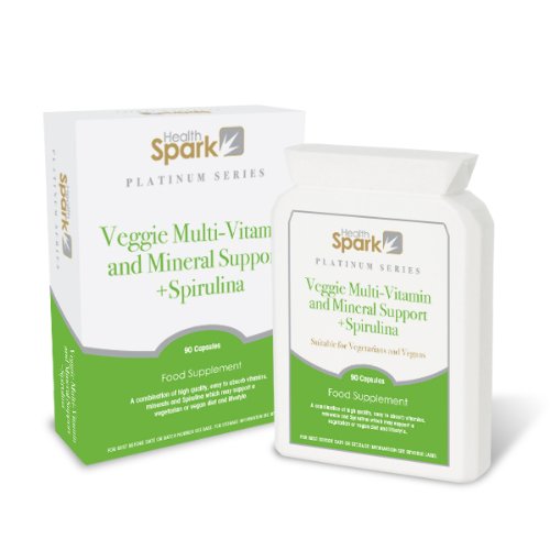 Veggie Multi-Vitamin and Mineral Support +Spirulina