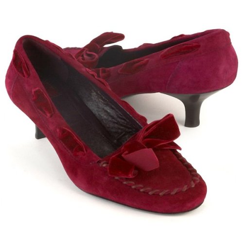 Coach Valentina Plum heeled