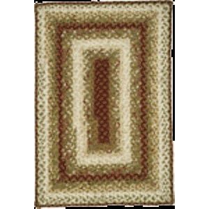 Olive Cotton Braided Rug by Cotton Braided Rugs