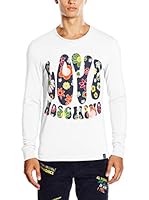 Love Moschino Camiseta Manga Larga (Blanco)