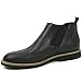 Alpine Swiss Men's Bulle Lined Wing Tip Chelsea Ankle Boots