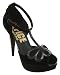 Office Petal Power Black Suede - 7 Uk