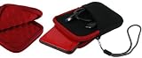 rooCASE Super Bubble Neoprene (Red / Black) Sleeve Case for Toshiba 1TB USB 2.0 Portable External Hard Drive E05A100PBU2XR - Rocket Red