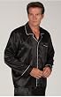 Men's Pajamas: Luxurious Satin Classic Pajama Set