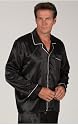 Men's Pajamas: Luxurious Satin Classic Pajama Set