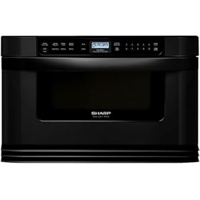 Sharp KB6024MK 24 Microwave Drawer Auto Black