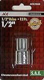 Ace 1/2 Drive 12 Point Socket (21880-40A)