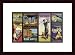 Golf Resorts by Eureka Lake 17.00X11.00 Framed with Black Wood Frame
