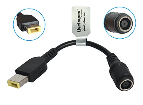Lenovo Tip Adapter Connector Converter from Lenovo ThinkPad Helix, x240, Carbon X1 ;Lenovo Thinkpad to Lenovo Ideapad Yoga 11, 11s, 13, 2 Pro, Flex 14, 15 ; Compatible P/n 0b46994, 0c19868, 0b47046, 0b47048 Ultrabook Laptop Battery Charger Dongle for