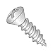#8 x 1 1/4" Type A Self-Tapping Screws/Phillips/Oval Head/18-8 Stainless Steel (Carton: 2,000 pcs)