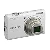 Nikon Coolpix S6200 Digitalkamera (16 Megapixel, 10-fach opt. Zoom, 6,7 cm (2,6 Zoll) Display, HD-Video, bildstabilisiert) wei�
