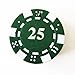 1x Green Poker Chip Refillable Butane Cigar Cigarette Lighter