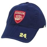 HAT CAP JEFF GORDON 24 NASCAR RACING DU PONT MOTORSPORTS HENDRICK PIN BLUE RED