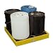 Dixie Poly BM-SD-1 Polyethylene Mini-Spill Deck, 6 gallon Sump Capacity, 23.5" Length x 24.5" Width x 3" Height