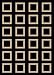3'3 x 4'11 Radici USA Sofia 1493 - Black Rectangular