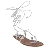 Steve Madden - Steve Madden Agustis Silver thongs