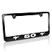 Ford Mustang 50 Black License Plate Frame
