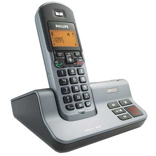 Electronics: Philips 6.0 Dect Cordless Phone with Answering Machine  Dect2251g/37 