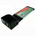 PC Hardware : Cables Unlimited 2 Firewire/1 USB 34mm ExpressCard (IOC5800)