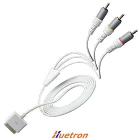 Click here to buy RCA AV (Video and Audio) Cable with Ipod Plug For Apple iPod Photo, Video, Classic, Touch,... by iKross.