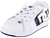 DC Kids Net Skate Shoe (Toddler),White/Black Plaid,7 M US Toddler