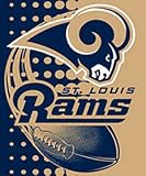 St. Louis Rams 60"x80" Royal Plush Raschel Throw Blanket - Flash Style Warm Machine Washable