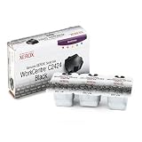 Colorstix refills for workcentre c2424 solid ink color printer, 3 black / 108R00663