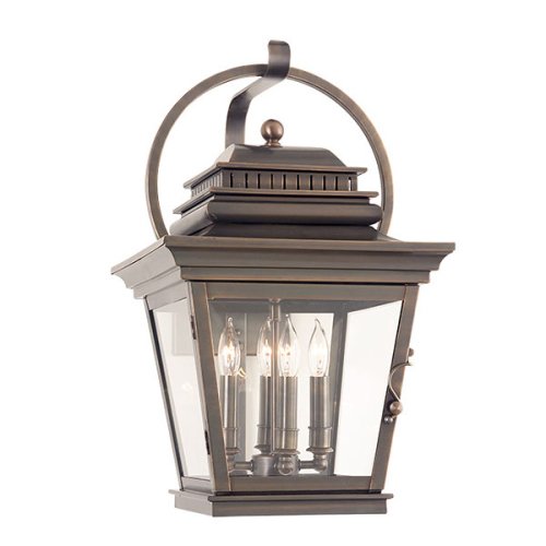 Westport Traditional Outdoor Wall Sconce - 12.5 inches wide
