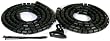 Philex - 27450R -  Deluxe Cable Tidy Pack - 2 by 2 Meters Black Cable Sheaths
