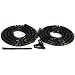 Philex - 27450R -  Deluxe Cable Tidy Pack - 2 by 2 Meters Black Cable Sheaths