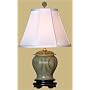 Asian Furnishings & Home D�cor - 22" Fine Chinese Celadon Ribbed Spice Jar Oriental Table Lamp
