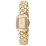 Women Gold Watch, Seiko Womens Diamond Accented Gold-Tone Watch