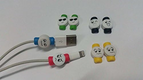 Mobile Phone Cable Protector for iphone4 / 4s, iphone5 / 5s and iphone6 particular (5 Sets)