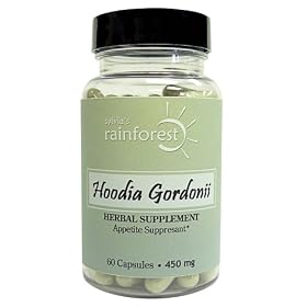 Sylvia's Rainforest Hoodia Capsules, 3-Ounce Bottle