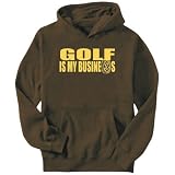 Sweatshirt Brown  Golf Is My Business  Sports