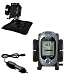 Golf Buddy Pro GPS Range Finder Auto Bean Bag Dash Holder with Car Charger - Uses Gomadic TipExchange