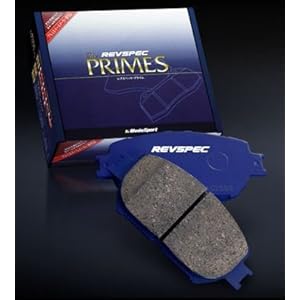 【クリックで詳細表示】[品番：PR-S122] ウェッズ(Weds) REVSPEC PRIMES ブレーキパッド フロント セット MITSUBISHI ランサー CS5A 03/2～05/1 SE-G