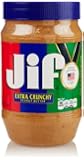 Jif Extra Crunchy Peanut Butter, 40 Oz
