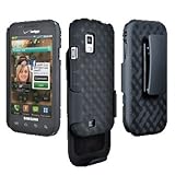 New OEM Verizon Samsung Fascinate i500 Galaxy S Black Belt Clip Shell Holst ....