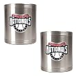 Washington Nationals 2pc Stainless Steel Can Holder Set- Primary Logo MLB Baseball
