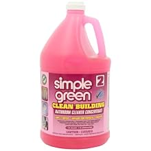 Simple Green 11101 Clean Building Bathroom Concentrate Cleaner, 1 Gallon Bottle