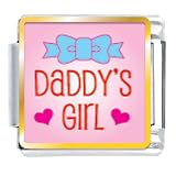 Daddy's Girl Italian Charms Bracelet Link