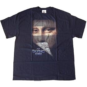 THE DA VINCI CODE - Poster Swipe - Black T-shirt