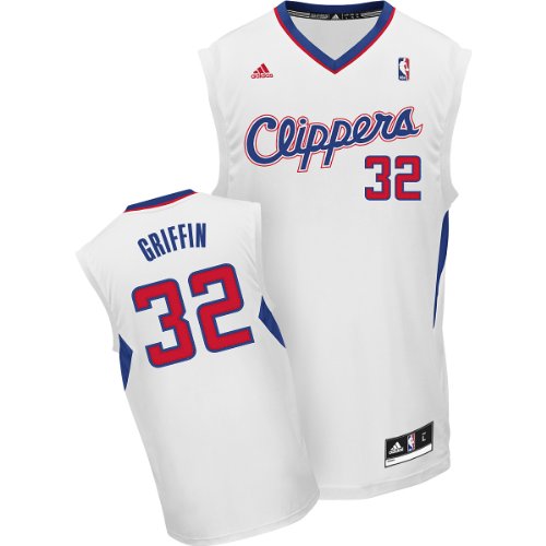 NBA Men's Los Angeles Clippers Blake Griffin Revolution 30 Home Replica Jersey (White, Medium)