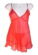 2 Pc Chemise With G String Thong Panty Lingerie Set (MED)