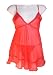 2 Pc Chemise With G String Thong Panty Lingerie Set (SM)